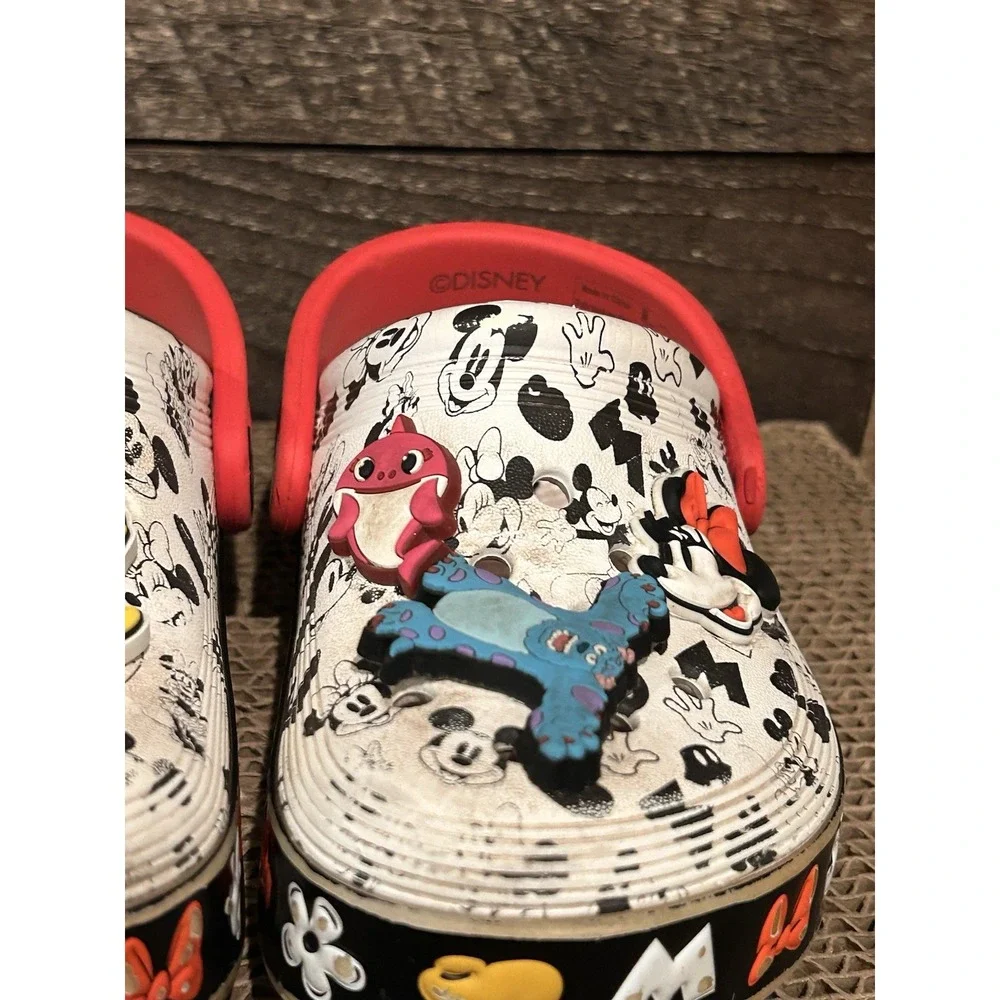 Crocs Mickey Off Court Clog‎ Red & Black Childs Size 10